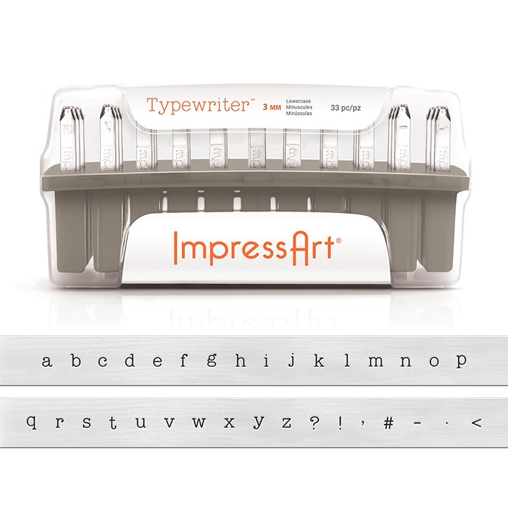 ImpressArt(インプレスアート) レタースタンプ 3mm 小文字