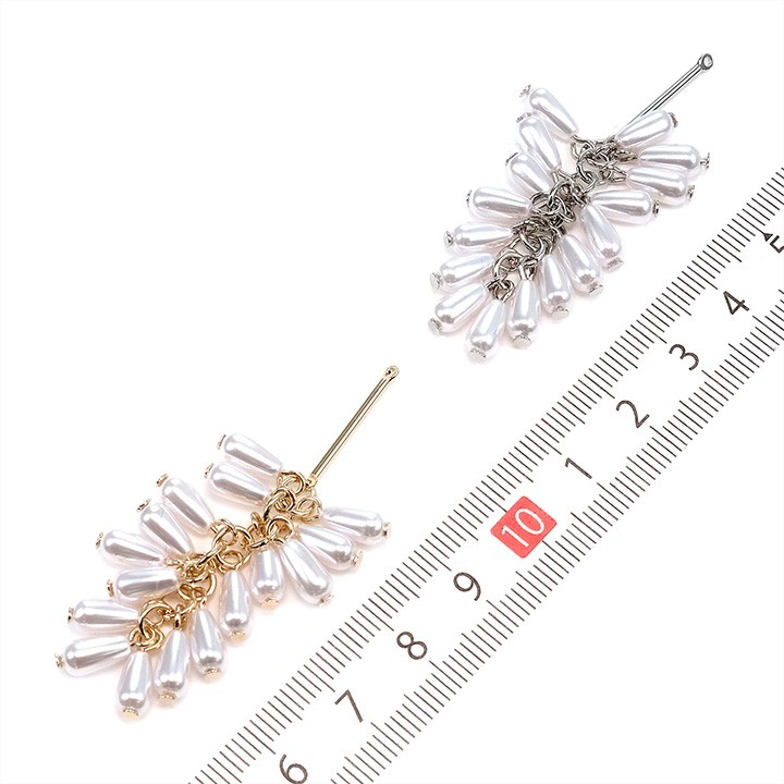 968】細石とウッドパーツのピアス/イヤリング 968】細石とウッドパーツのピアス/イヤリング