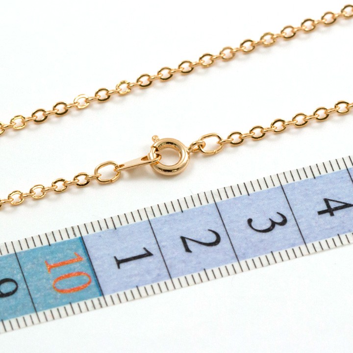 クラフトハートトーカイ 小判ネックレス 2mm 50cm | チェーン