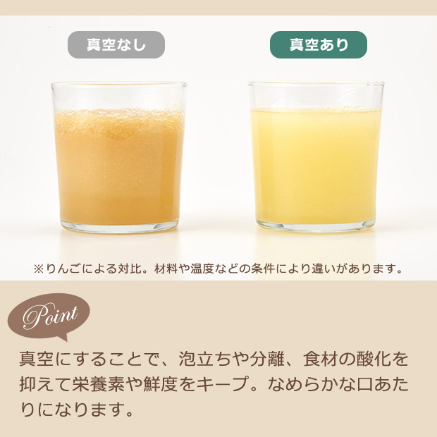 Toffy トフィー 真空ボトルブレンダー ガ...の詳細画像4
