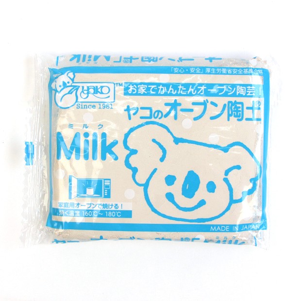 ヤコオーブン陶土「Milk」（ミルク） 400g