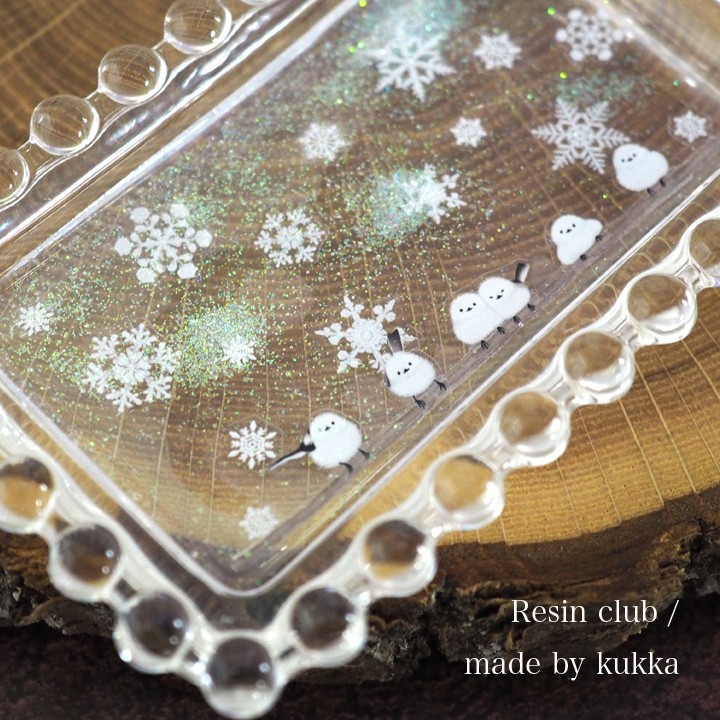 レジンクラブシール シマエナガ 両面タイプ | レジンシール レジン