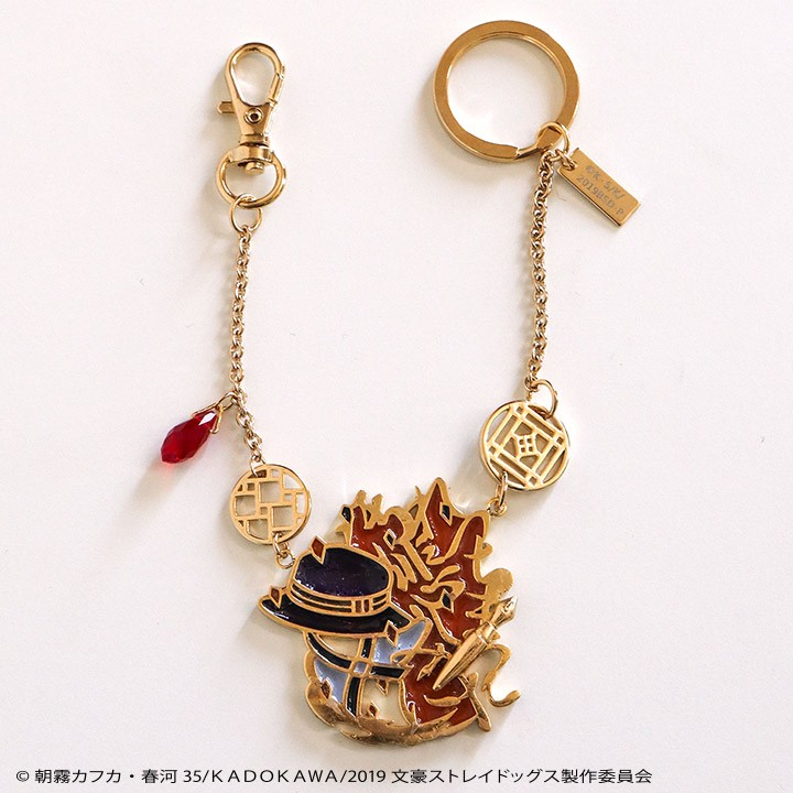 中原中也　チャーム付き推しリング　文豪ストレイドッグス　文スト　アクセサリー 文豪ストレイドッグス 中原中也 シルバーリング