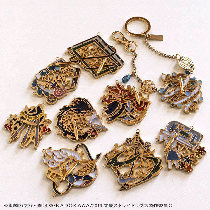 中原中也　チャーム付き推しリング　文豪ストレイドッグス　文スト　アクセサリー 文豪ストレイドッグス 中国限定品○中原中也 指輪 アクセサリー