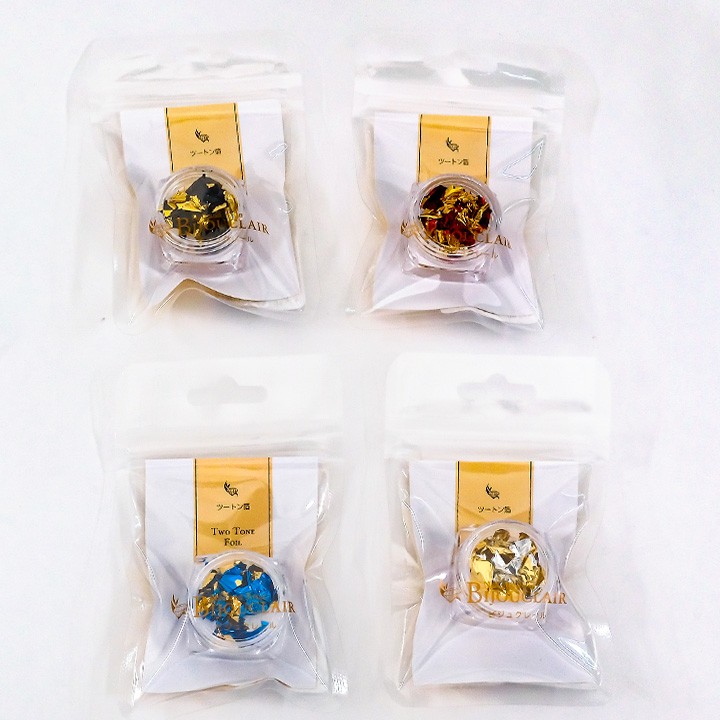 ビジュクレール ツートン箔 1枚 | レジン 封入 ホイル フォイル