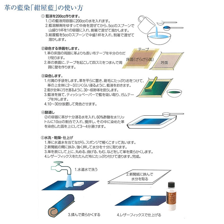 紺屋藍 konya-i ｜染色 藍染め 染料 染め粉 染粉 着色剤 着色料 薬品 誠