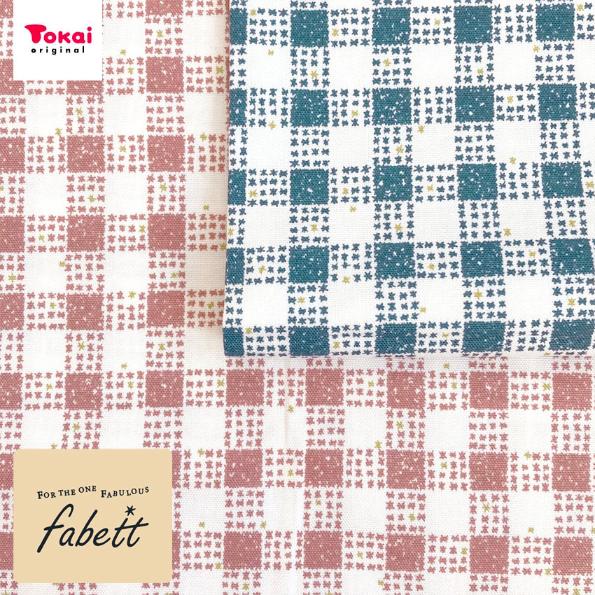 fabett gingam オックス 50cm単位