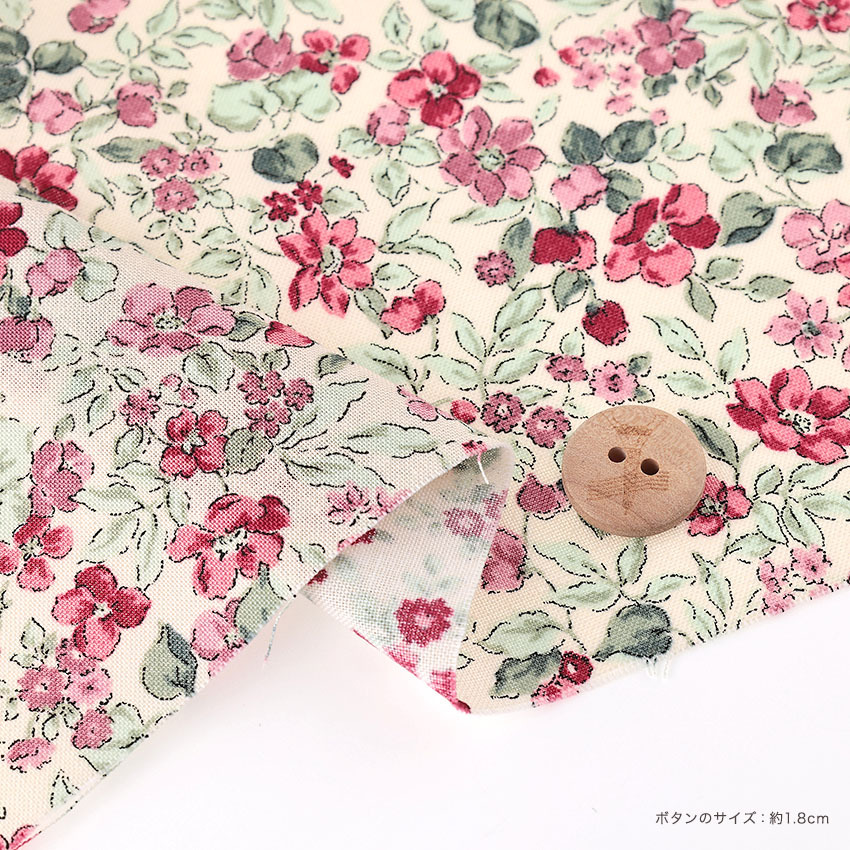 クラフトハートトーカイ Flowery Hue ヴィンテージ シーチング