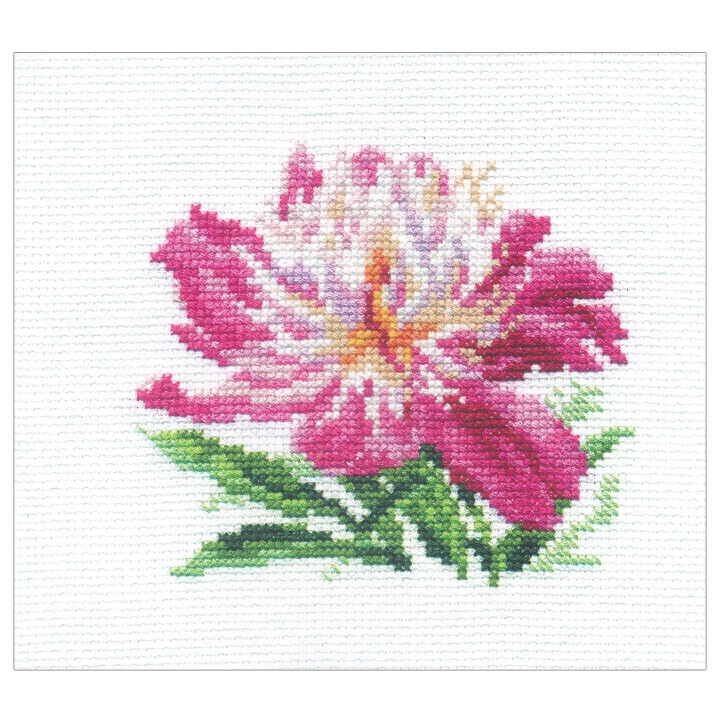 アリサページ 刺繍 輸入キット ALISA（アリサ） Little and Cute Pink Peony