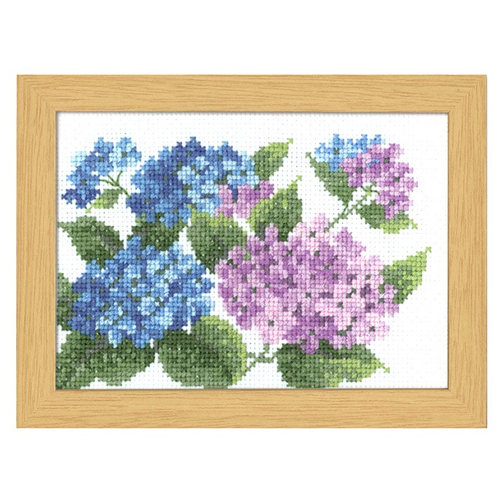 12か月の花　クロスステッチ完成品12枚セット マリー・カトリーヌ　コレクション 刺繍 12ヶ月の花フレーム マリー・カトリーヌコレクション 6月