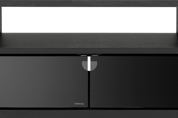テレビ台 コーナー キャスター付き 収納 木製 幅59cm ガラス扉
