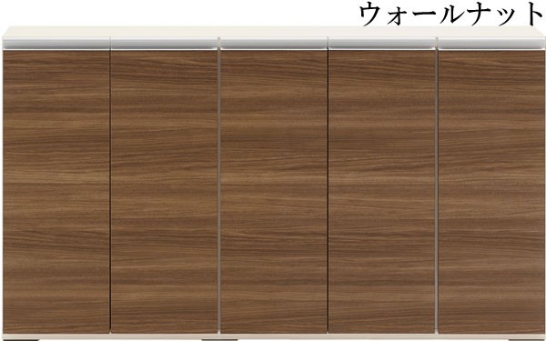 カウンター下収納 収納棚 低ホルムアルデヒド仕様Ｆ☆☆☆☆ 薄型 リビング収納 木製 幅150 日本製 完成品｜shuno-kagu｜04