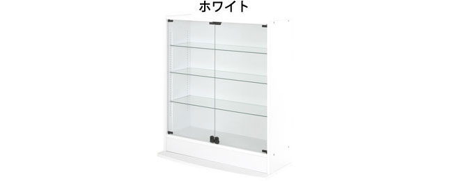 コレクションケース ディスプレイラック ガラス扉 棚板追加可能 幅83 奥行28.5 高さ96｜shuno-kagu｜02