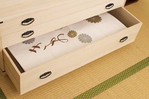 着物収納 桐 チェスト タンス 箪笥 引き出し 3段 高さ45cm 日本製 着物収納 桐 チェスト タンス 箪笥 引き出し 3段 高さ45cm 日本製