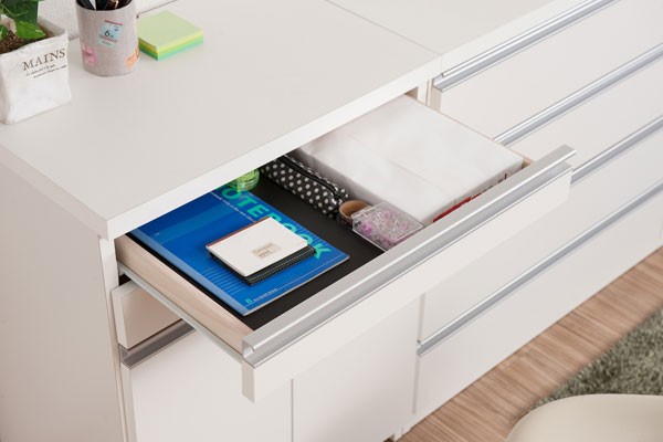 パソコンデスク キャビネット 木製 プリンター 収納 省スペース