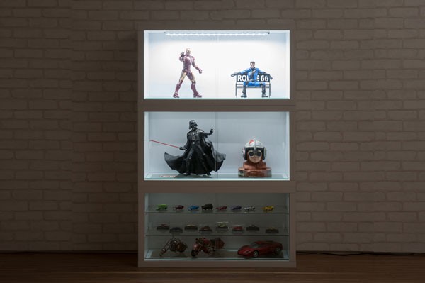 【引取り限定】コレクションケース　フィギュアケース　ディスプレイケース　棚 コレクション フィギュア ケース 収納 ガラス ディスプレイ ラック