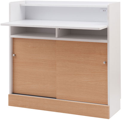 パソコンデスク 机 カウンター下 収納 木製 幅90 : 収納家具本舗