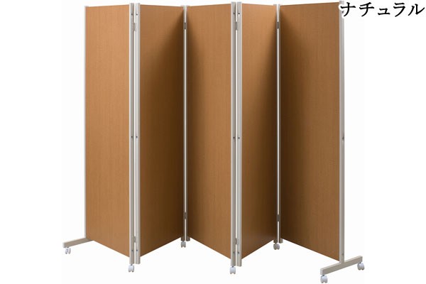 折りたたみ式5連パーティション引取条件でお願いします。 日本住器工業OTPシリーズ折りたたみパーテーション 高さ180cm 5連
