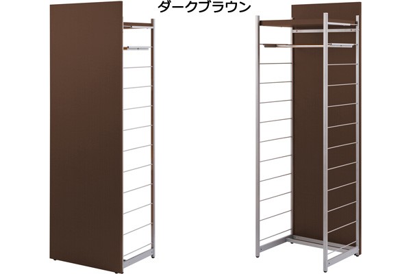 間仕切り ハンガーラック 幅60cm パーテーション 日本製 : 収納家具
