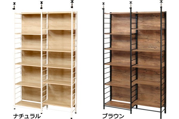 本棚 大容量 A4 収納 つっぱり 突っ張り : 収納家具本舗 - 通販