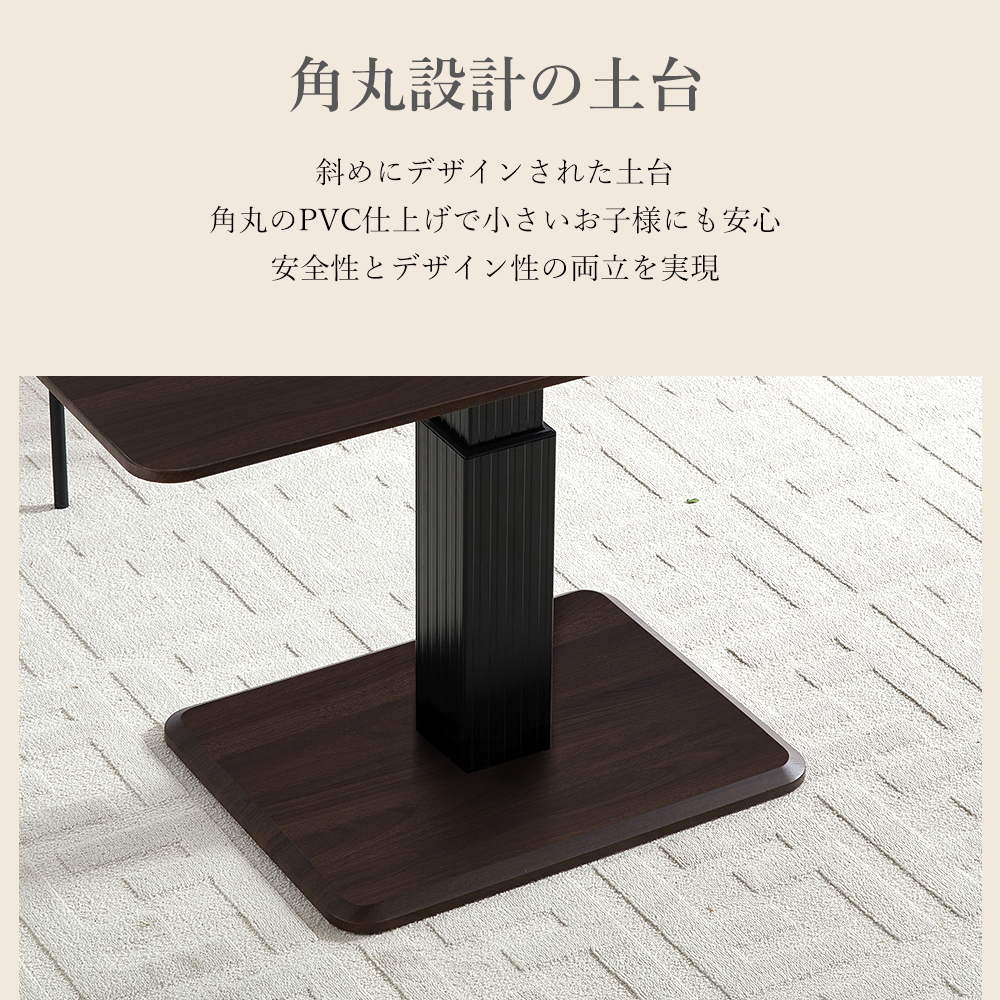 昇降式テーブル 120cm 80 昇降テーブル 大きい 高さ調節51.5-74.5 ガス