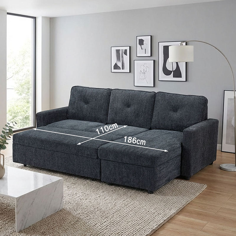 カウチソファ 収納 ソファベッド ソファ 幅210cm ソファー カウチ