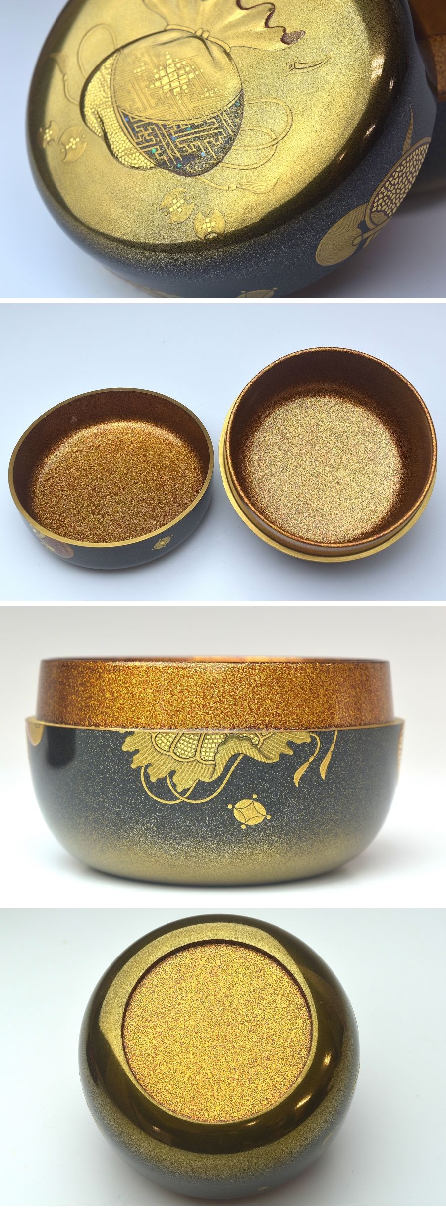 デジタルな-ヤフオク! - 雉坂 茶道具【 柳蒔•絵大棗 坂下雄峰 共箱