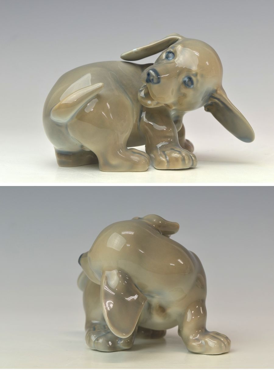 ロイヤルコペンハーゲン フィギュリン ポインターパピー 犬置物 - メルカリ