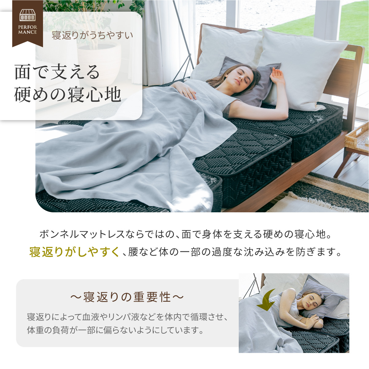 新品未開封シングル97cm幅GOKUMINマットレス ボンネルコイルスプリング 81o-RB1Bt7L._AC_UL210_SR210,