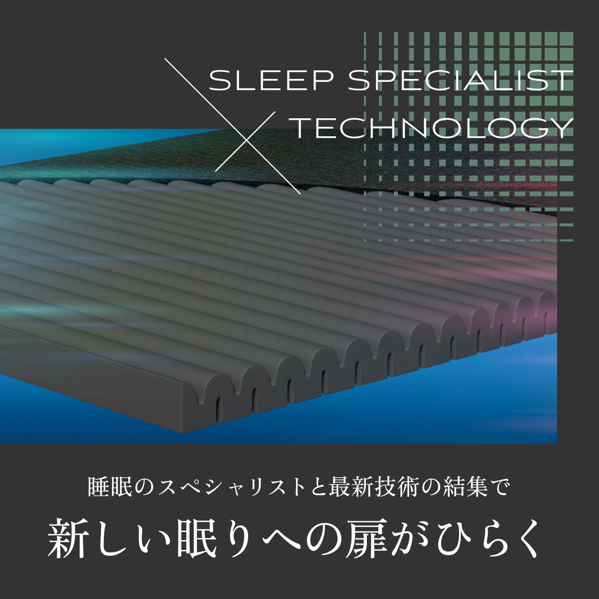 GOKUMIN マットレストッパー 高反発マットレス シングル のせるだけ 腰