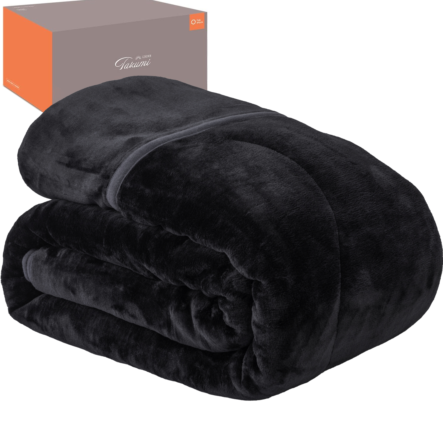 GOKUMIN 毛布 Takumi Fab Warm フランネル毛布 シングル 2枚合わせ
