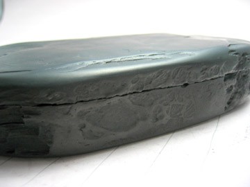 硯石 木製蓋付き 硯 木製の蓋付き 自然石 - メルカリ