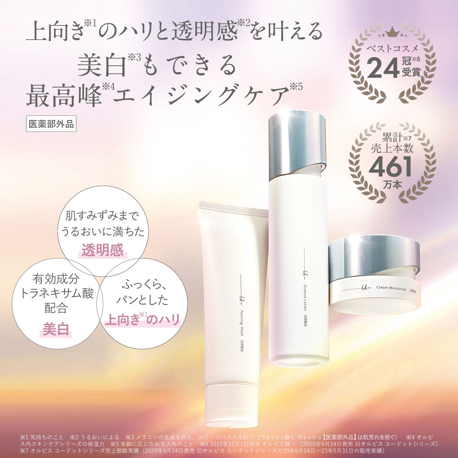 ORBIS U. オルビスユー ドット エッセンスローション 本体 180ml【医薬