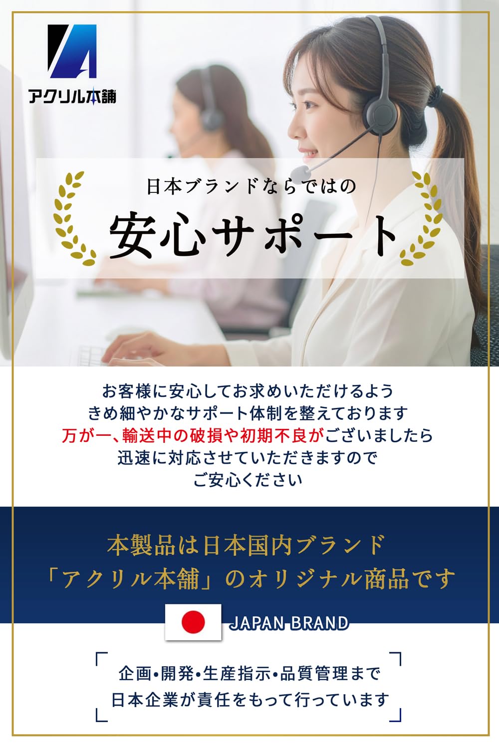 アクリル本舗 展示台 Lサイズ 3個セット アクリルスタンド