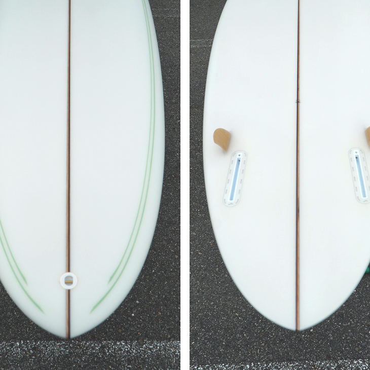デリックディズニーTwinzer Egg6’11 Derrick Disney Surfboards Twinzer Egg 6'11-21 1/2-2 7/8