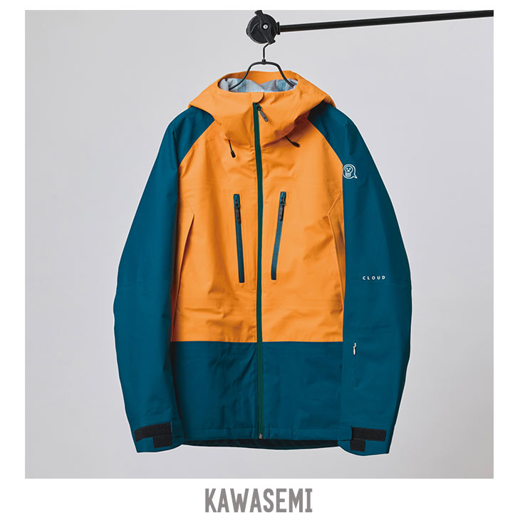 【土日セール】unfudge アンファッジ クラウドジャケット　水色　L 楽天市場】23-24 UNFUDGE アンファッジ CLOUD JACKET クラウド