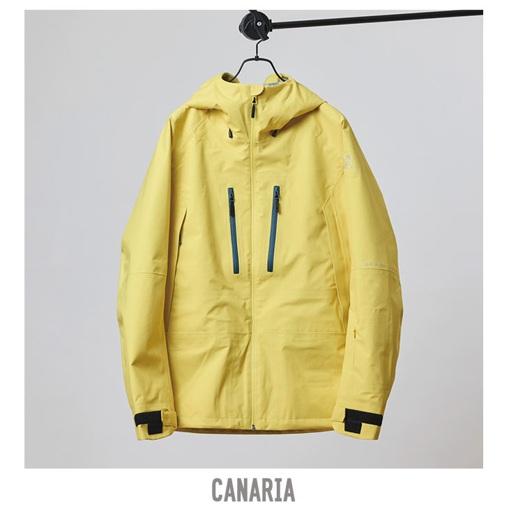 unfudgeアンファッジ クラウドジャケット イエロー S UNFUDGE アンファッジ 25-26 CLOUD JACKET クラウド ジャケット