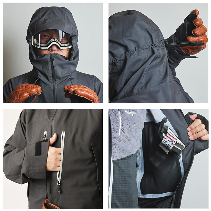 UNFUDGE アンファッジ 25-26 CLOUD JACKET クラウド ジャケット 2025