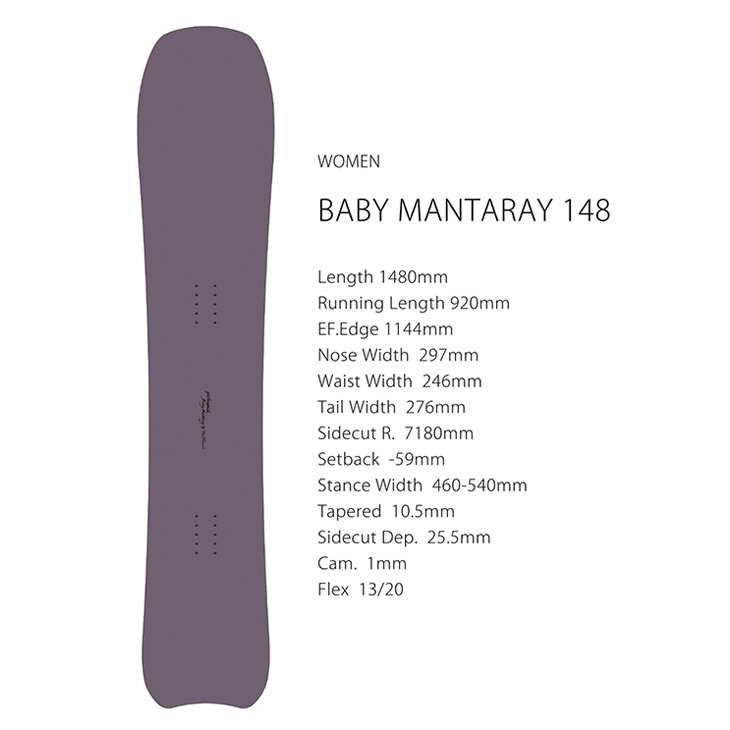 GENTEMSTICK ゲンテンスティック 25-26 BABY MANTARAY ベビー