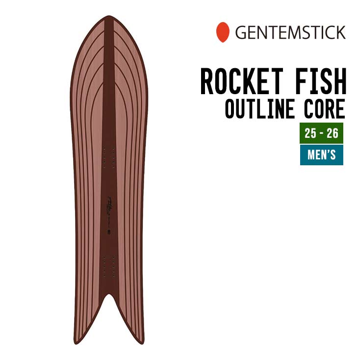 GENTEMSTICK ゲンテンスティック 23-24 ROCKET FISH OC ロケット 