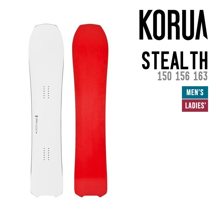 【販売早割】KORUA STEALTH 156 スノーボード