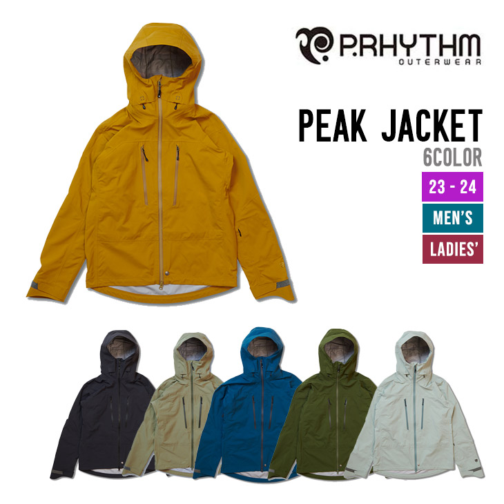 P.RHYTHM プリズム 23-24 PEAK JACKET ピーク ジャケット 早期予約