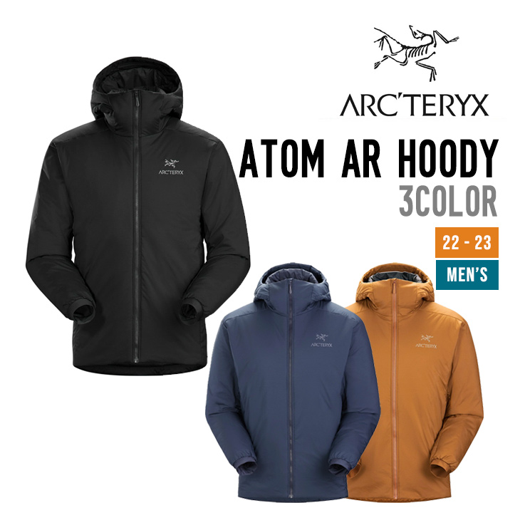 ARC'TERYX アークテリクス 22-23 ATOM AR HOODY アトム AR フーディ