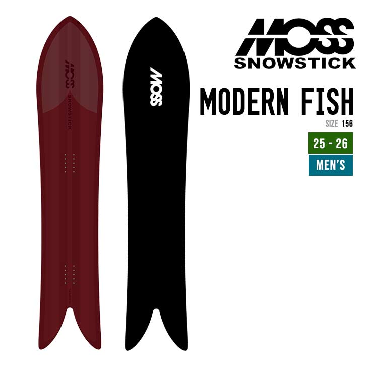 MOSS SNOWSTICK モス スノースティック 24-25 MODERN FISH モダン  
