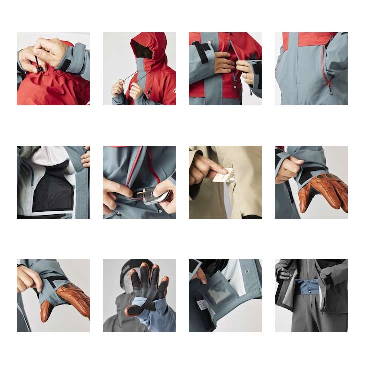 UNFUDGE アンファッジ 24-25 PEEP JACKET ピープ ジャケット 2024-2025