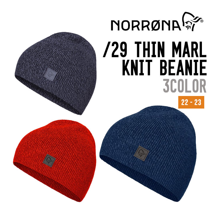 NORRONA ノローナ 23-24 29 MID MERINOULL BEANIE 29 ミッド メリノ