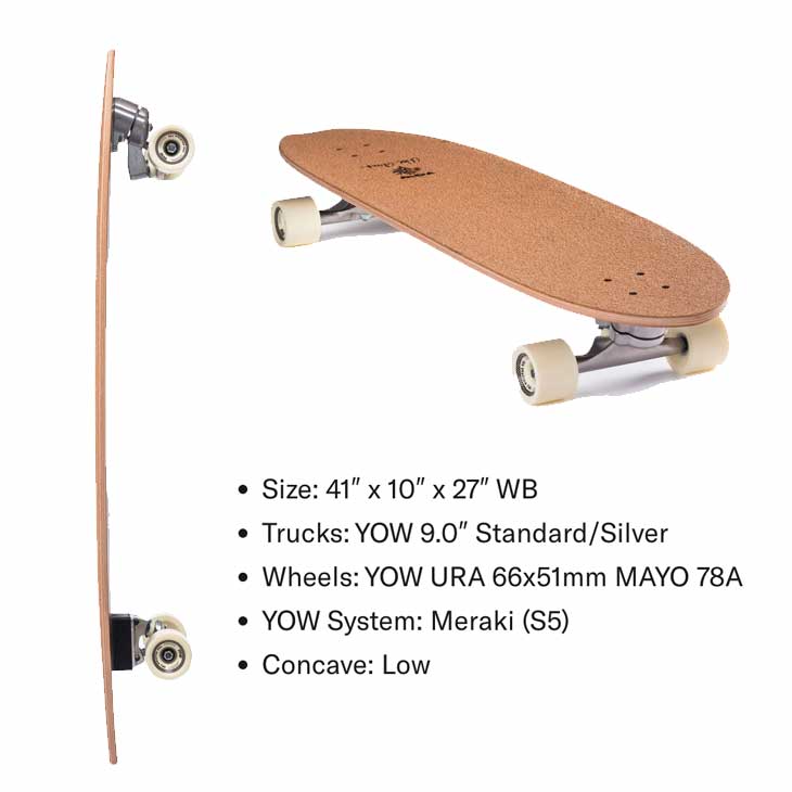 YOW SURF SKATE ヤウ サーフスケート CALMON 41 カルモン 41 正規品