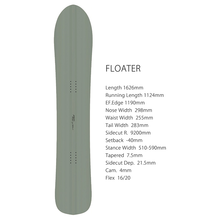 24-25 GENTEM STICK FLOATER (Stock:Tokyo) | THE SUNS ONLINE STORE