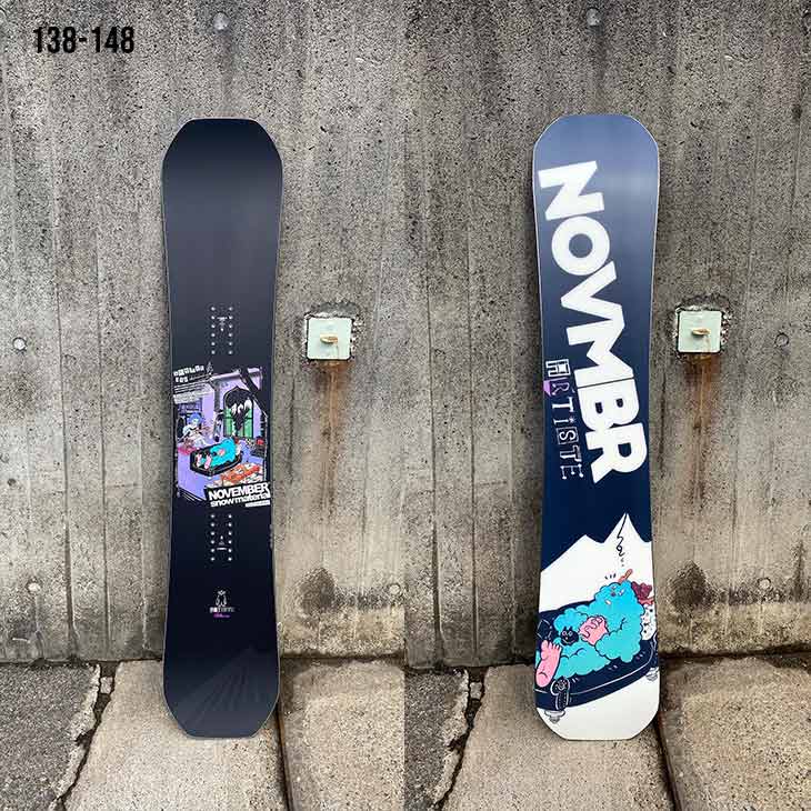 スノーボード November artists 楽天市場】24-25 NOVEMBER ノベンバー スノーボード ARTISTE