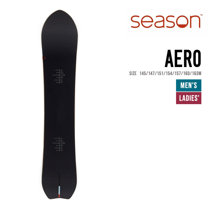 SEASON シーズン AERO エアロ 早期予約 正規品 スノーボード スノボ